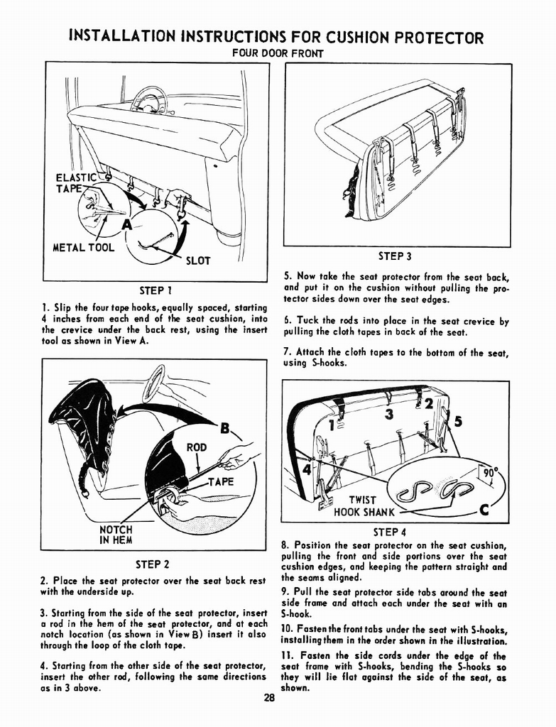 1955 Chevrolet Accessories Manual